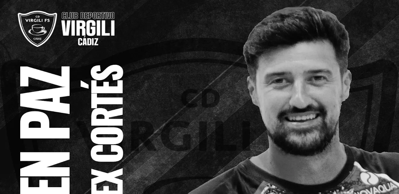 Muere Álex Cortés, miembro del cuerpo técnico del CD Virgili Cádiz