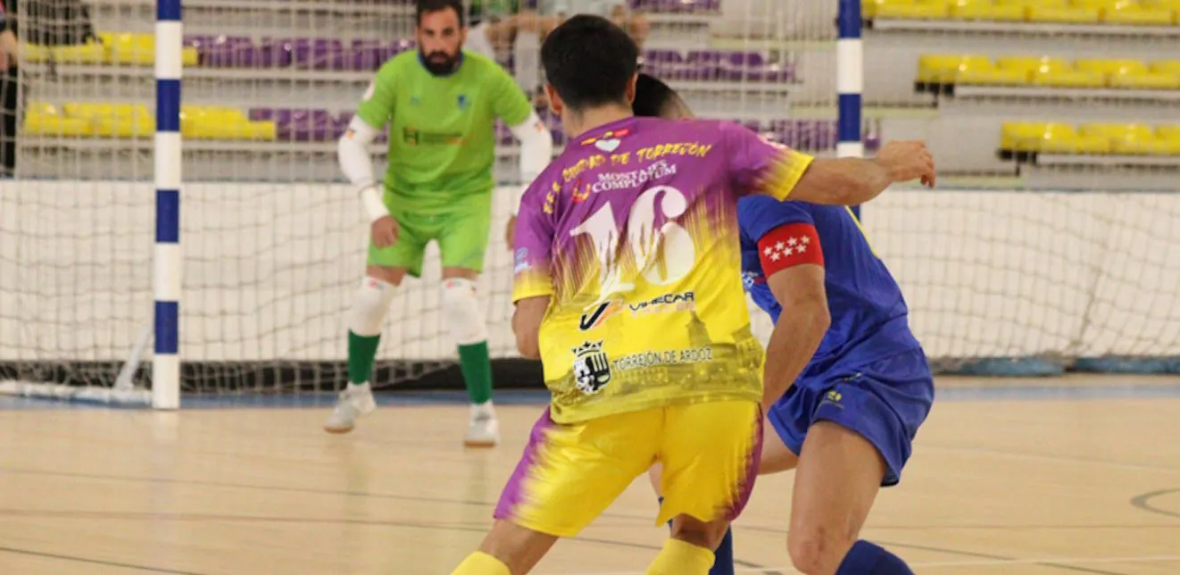 La AD Alcorcón FS cae ante el Megaandamios Ciudad de Torrejon