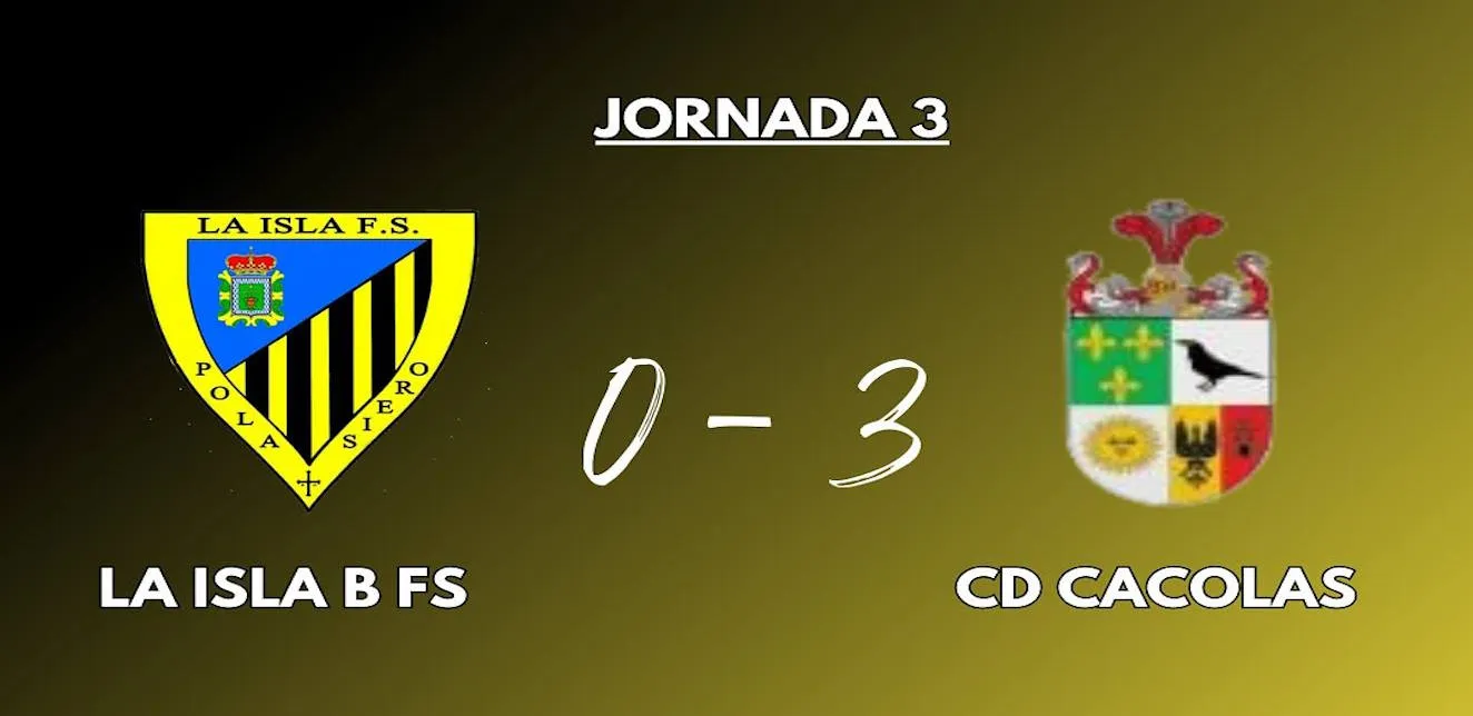 La Isla de Siero F.S. B cae ante Cacolas con un marcador de 0-3