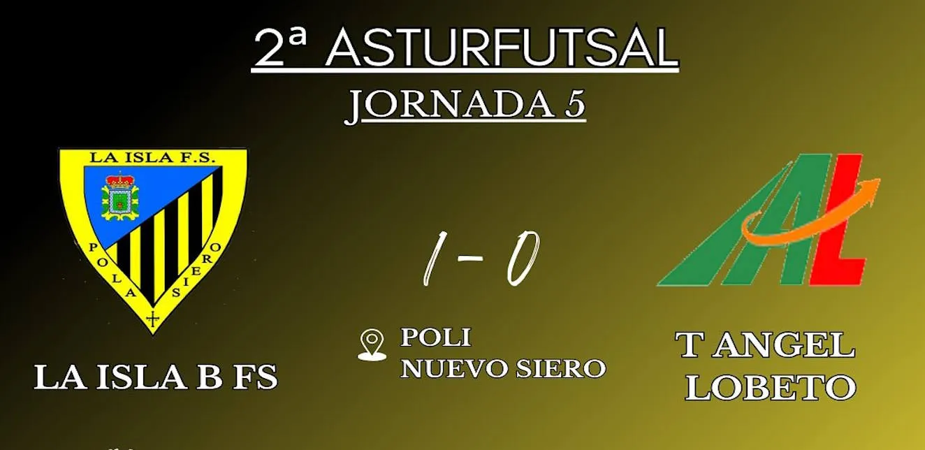 Victoria sólida de La Isla B frente a Transportes Lobeto (1-0)