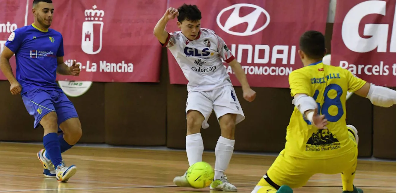 El Albacete FS vence al CDE El Valle para prolongar su racha en Lepanto (2-1)
