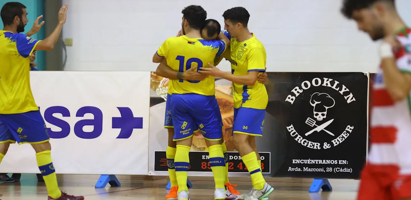 El CD Virgili Cádiz se impuso al SIMA Granada FS por 4-2