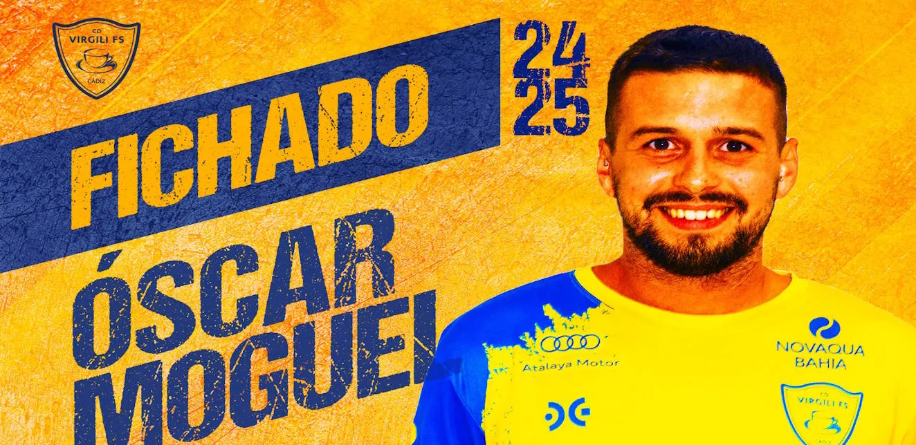 Óscar Moguel, nuevo jugador del CD Virgili Cádiz
