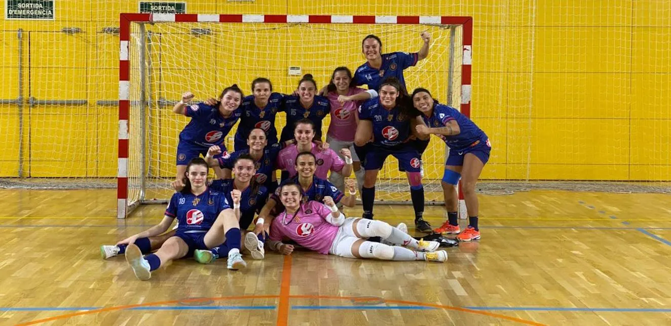 Merecido empate del Entrerríos Zaragoza en Esplugues tras un esfuerzo titánico en defensa