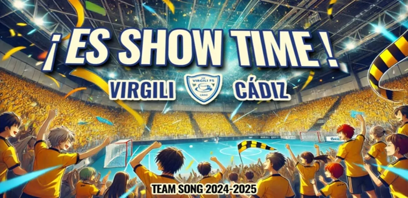 El CD Virgili Cádiz presenta 'Es SHOW TIME' la canción de equipo de la temporada 2024-2025