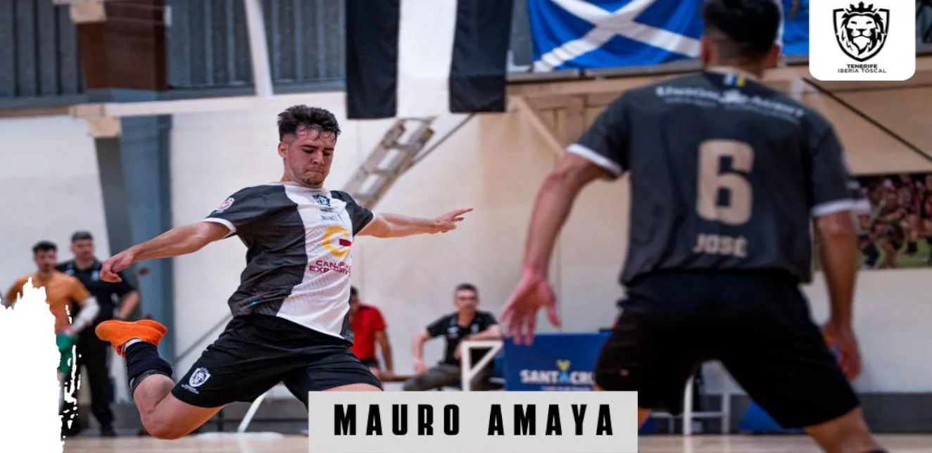 Mauro Amaya renueva con el Tenerife Iberia Toscal