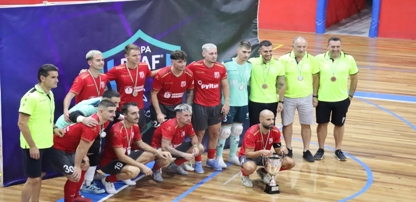 El Sporting FS Almería se proclama campeón de la Copa RFAF pese al imperioso trabajo del HEROGRA Albolote FS