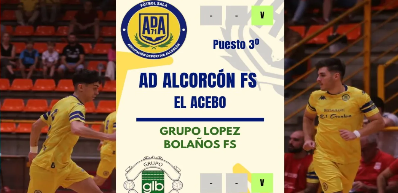 Primer desafío a domicilio para la A.D. Alcorcón F.S.