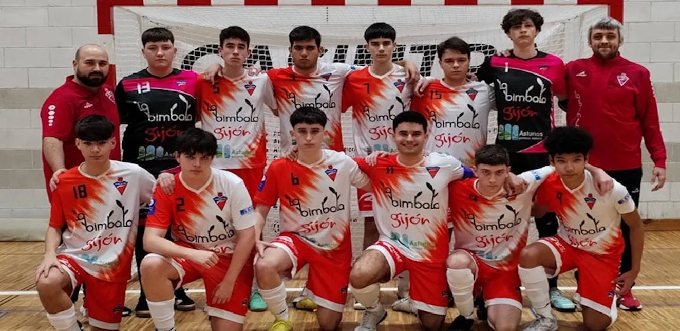 Juvenil B del Gijón Playas comienza el año con un empate en un emocionante partido contra Colunga