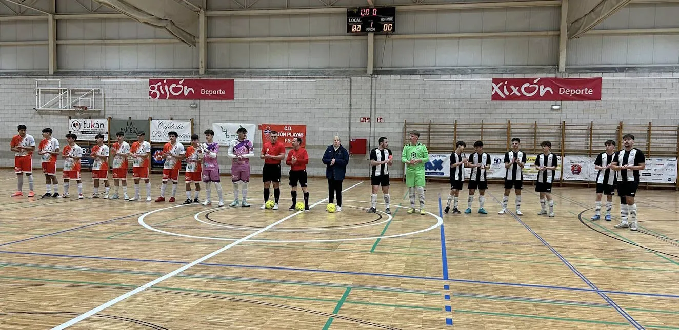Deportivo Laviana se impone en el derbi asturiano ante Gijón Playas La Bimbala
