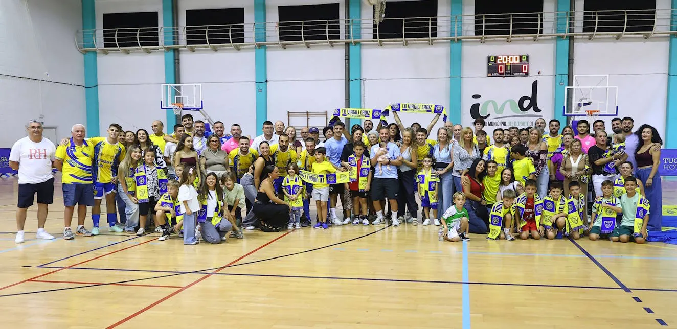 El CD Virgili Cádiz celebra su Family Day'25: jugadores, técnicos y familias unidos en torno a los valores del club