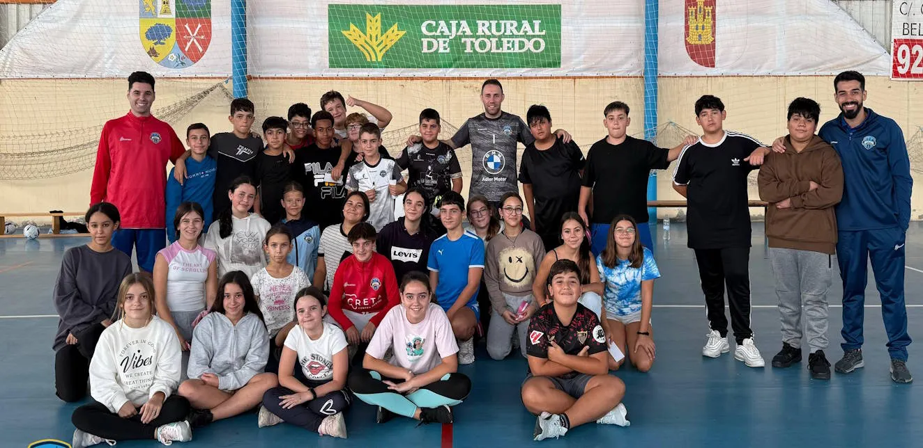 La iniciativa Aula Futsal hizo parada en Belvís de la Jara