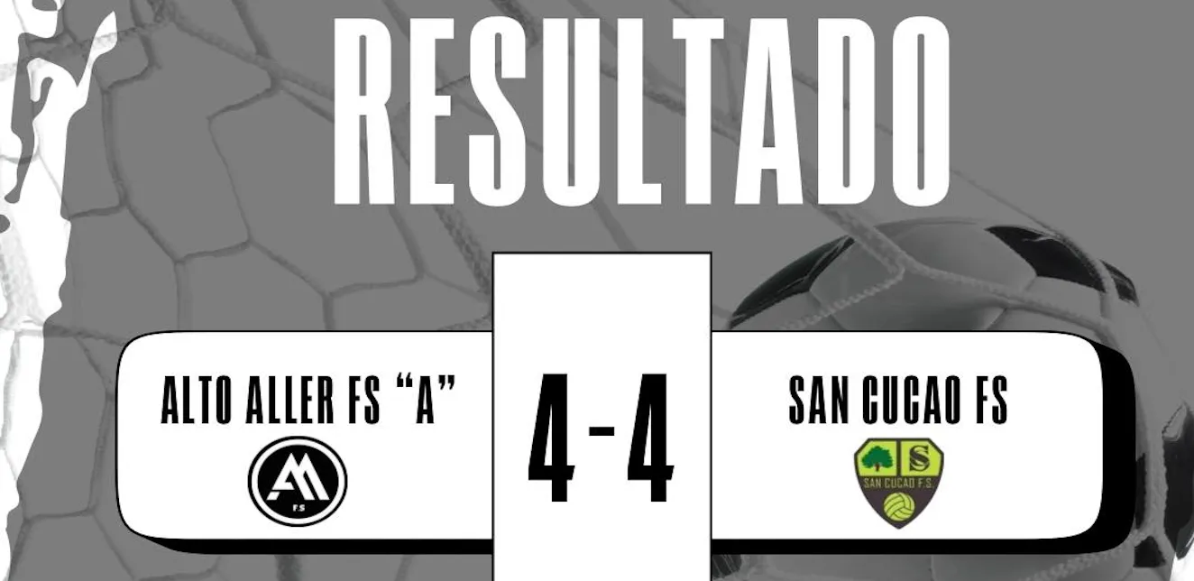 ¡Empate de infarto en el Alto Aller!