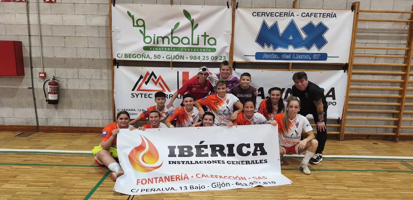 Gijón Playas impone su ley en El Llano con una victoria incontestable