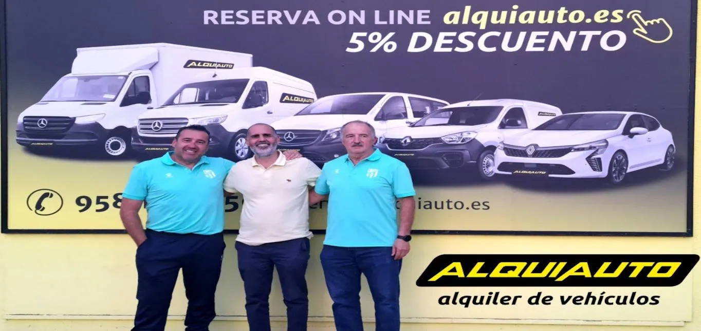 El CD Albolote Futsal y Alquiauto renuevan su acuerdo de patrocinio
