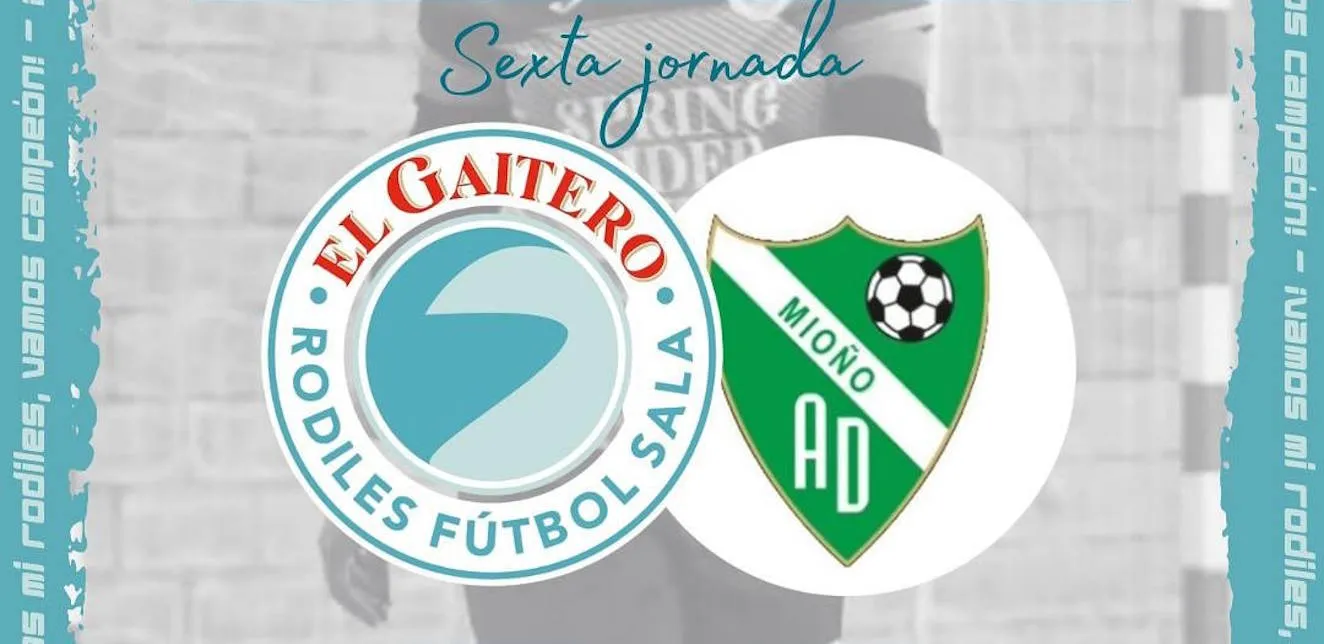 El Rodiles F.S.F. recibe a la A.D. Mioño con el objetivo de sumar los tres puntos