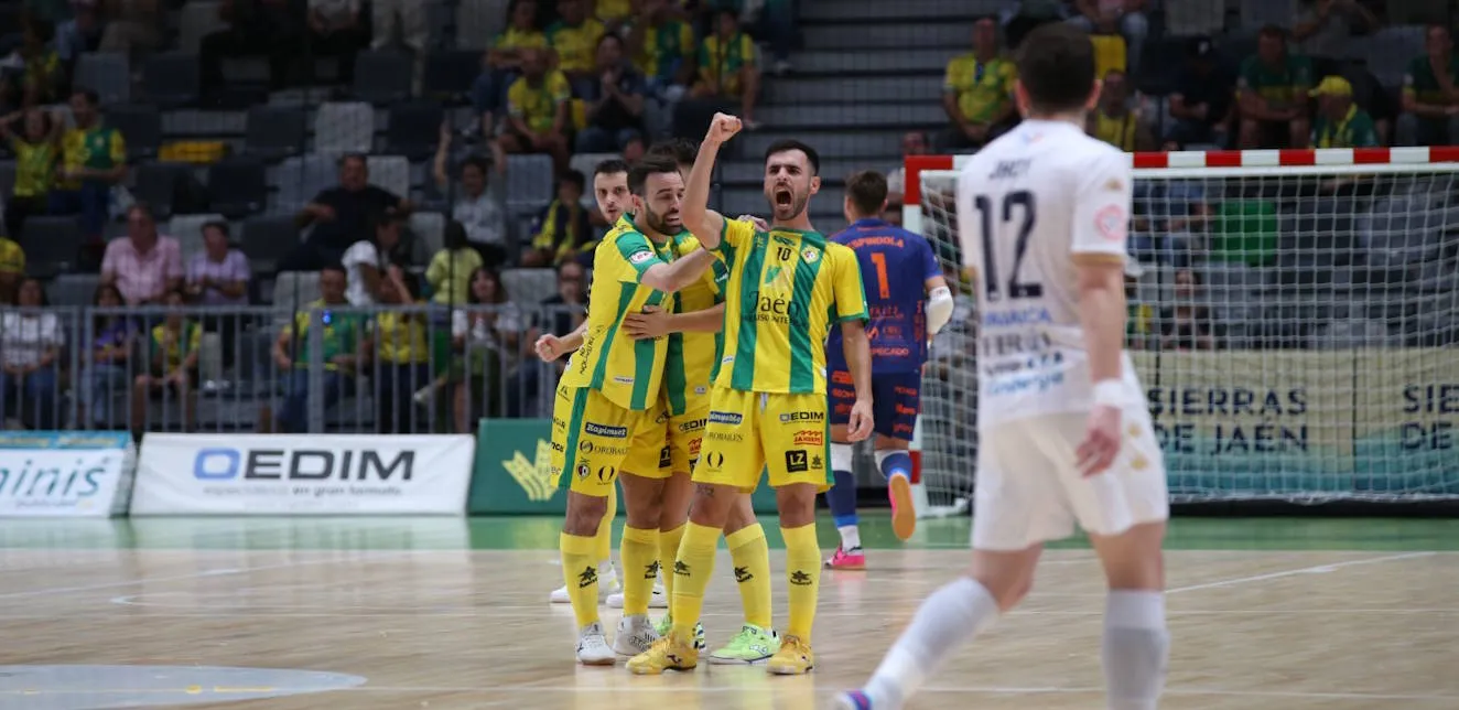 El Jaén Paraíso Interior FS se desata ante O Parrulo y firma una goleada de autoridad (7-1)