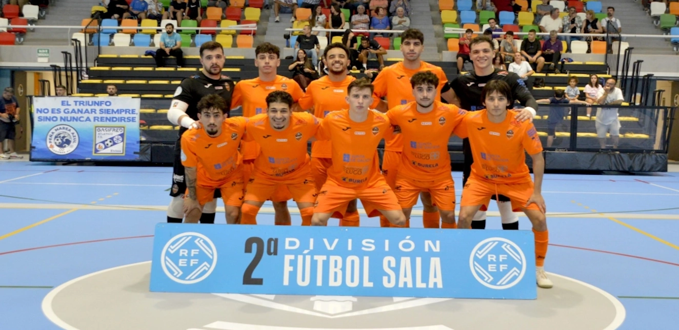 El Burela roza la remontada en Ibiza tras un duelo intenso ante Gasifred Atlético