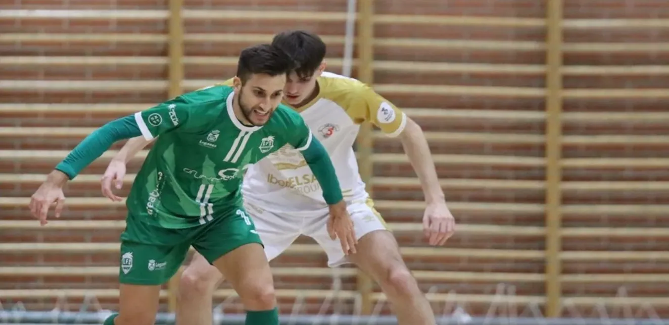 El CD Leganés FS impone su oficio y frena el avance de un valiente Rivas FutSal