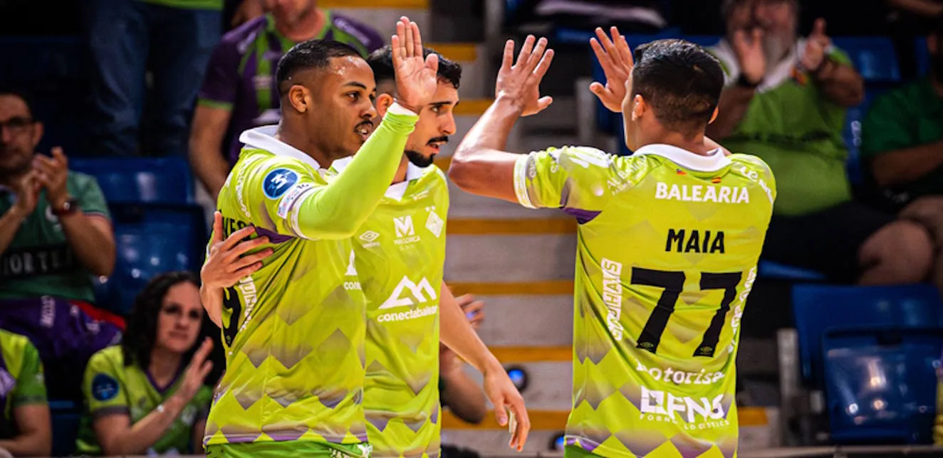 Palma Futsal impone jerarquía y avanza a octavos con autoridad (3-1)