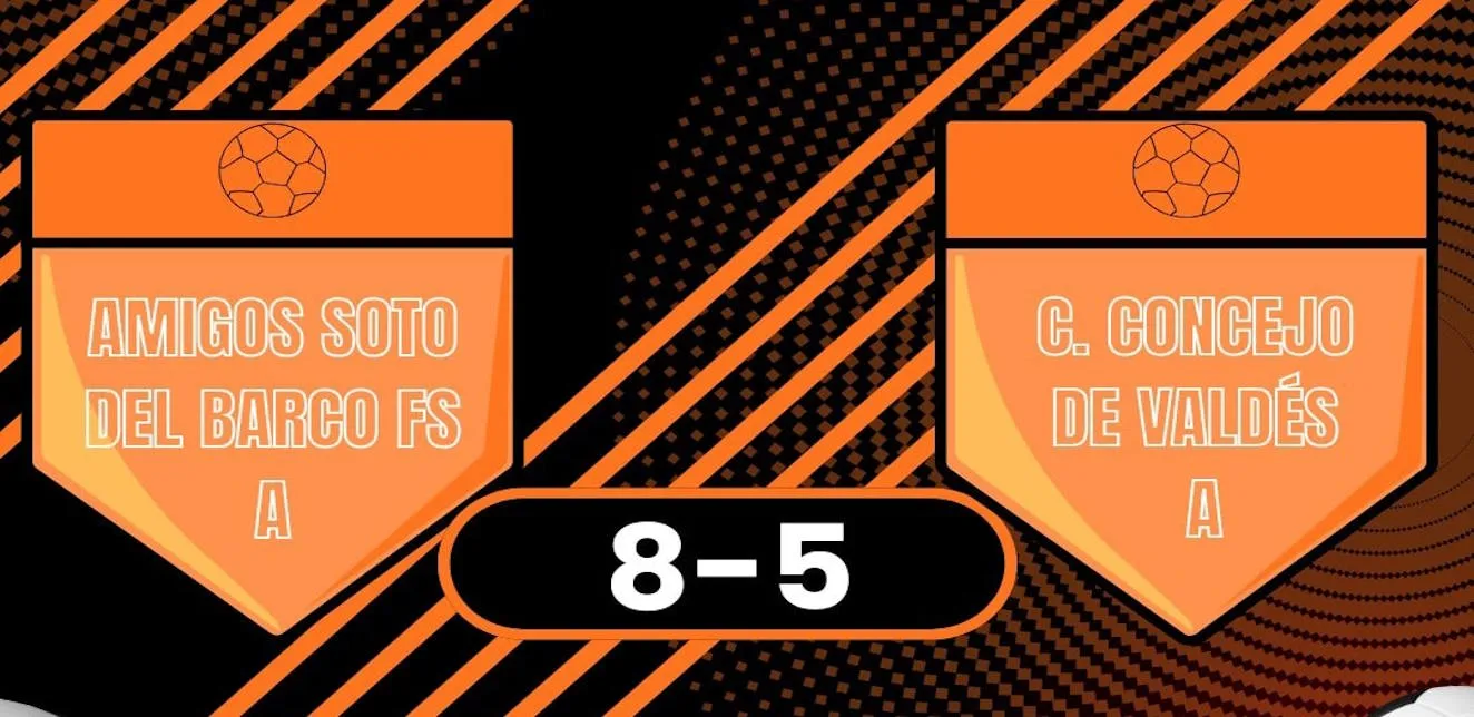 Amigos de Soto F.S. arranca con espectáculo: ocho goles y victoria ante Concejo de Valdés