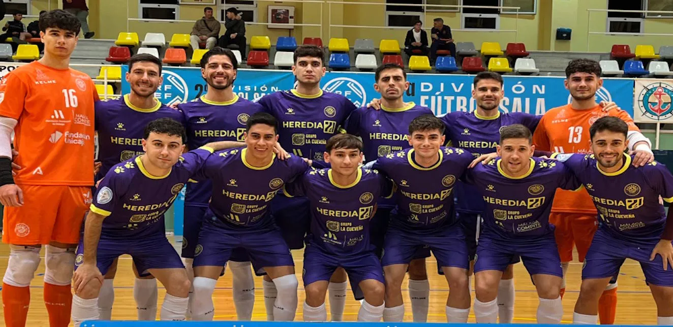 El Heredia 21 Málaga Ciudad Redonda FS conquista Ceuta con una goleada de autoridad (1-5)
