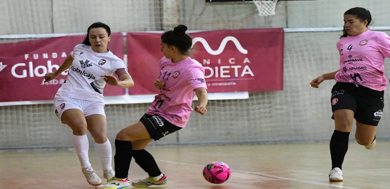 Al Globalcaja Albacete FS se le escapa el derbi frente al Almagro FSF a falta de treinta segundos (1-1)