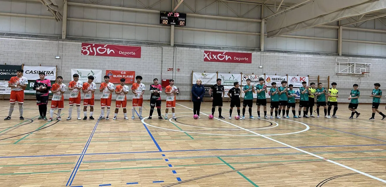 Gijón Playas La Bimbala rescata un empate agónico ante Ibaialde Salburua