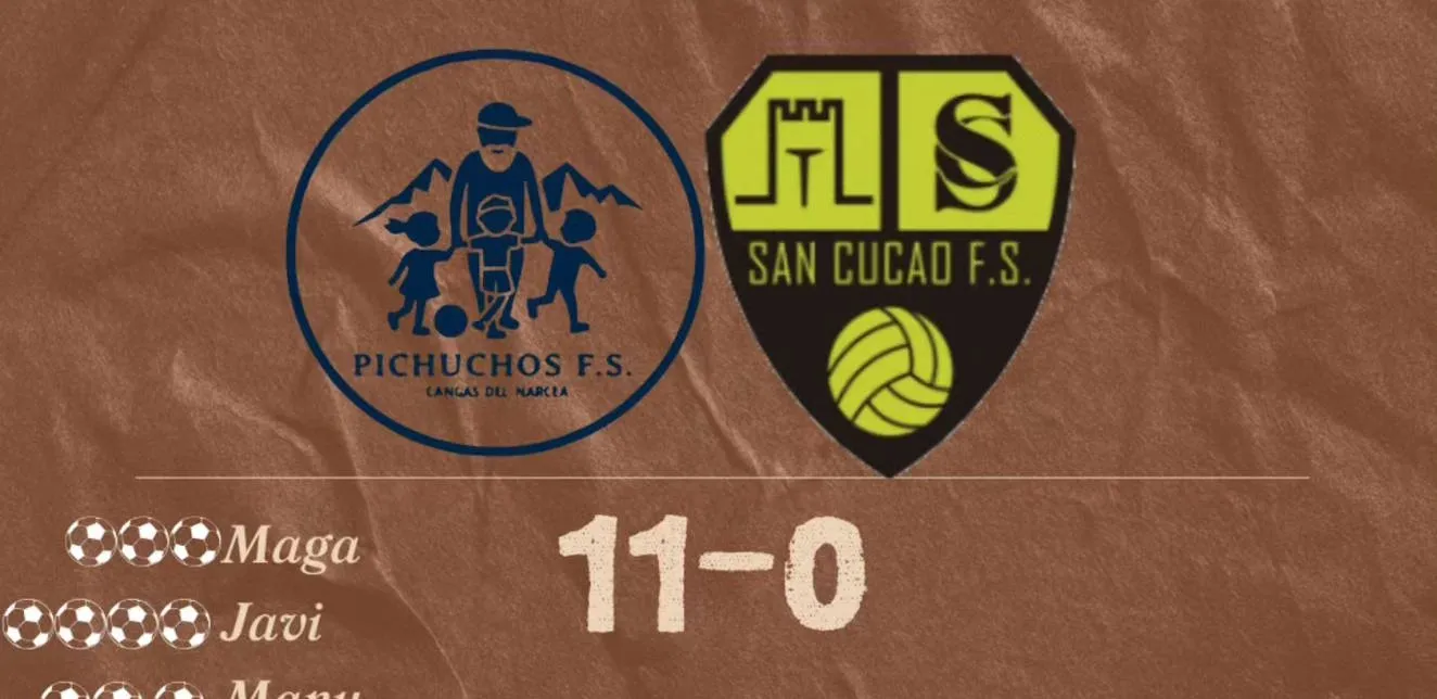 Pichuchos F.S. firma una nueva goleada y dedica su triunfo a la familia minera