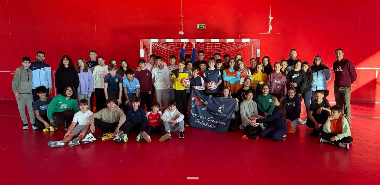 Aula Futsal reanuda su recorrido haciendo parada en el IES Padre Juan de Mariana