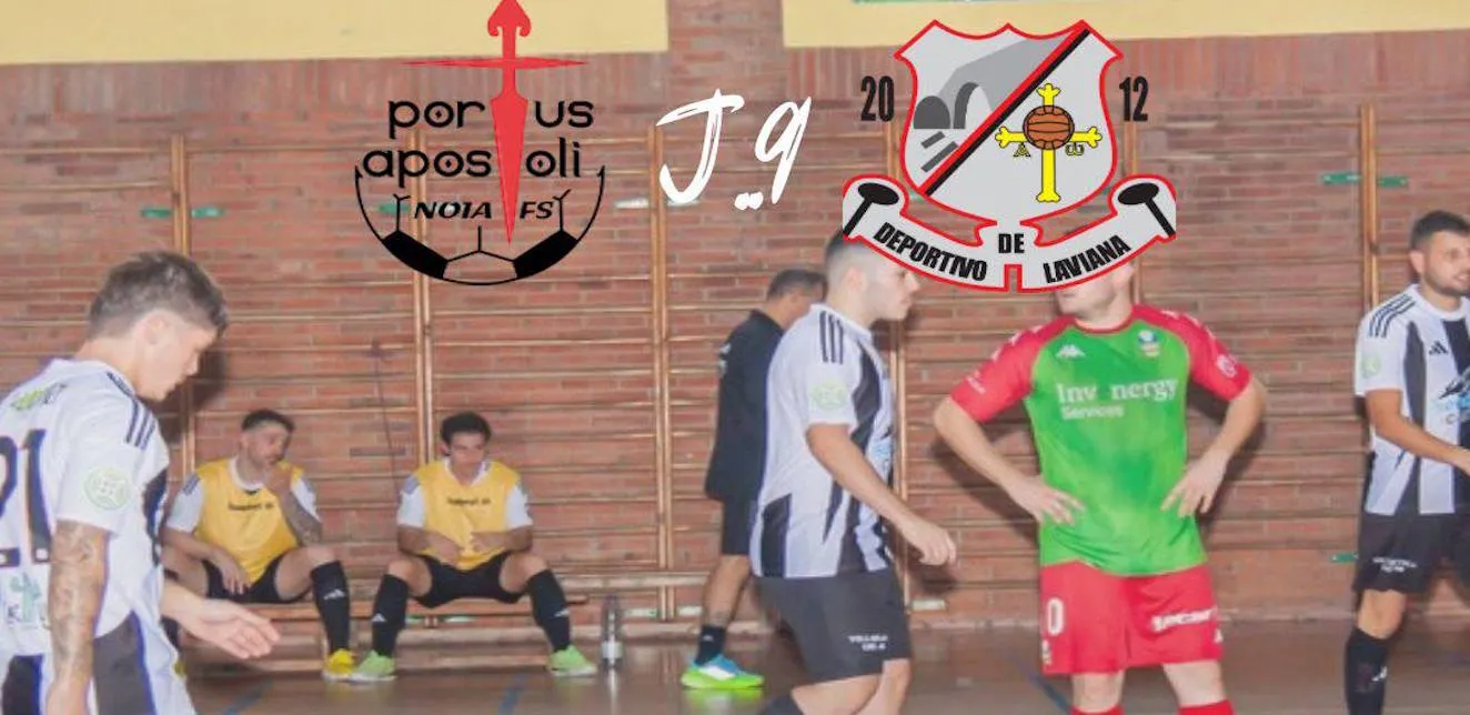 El Deportivo Laviana busca romper su mala racha ante el potente filial del Noia FS