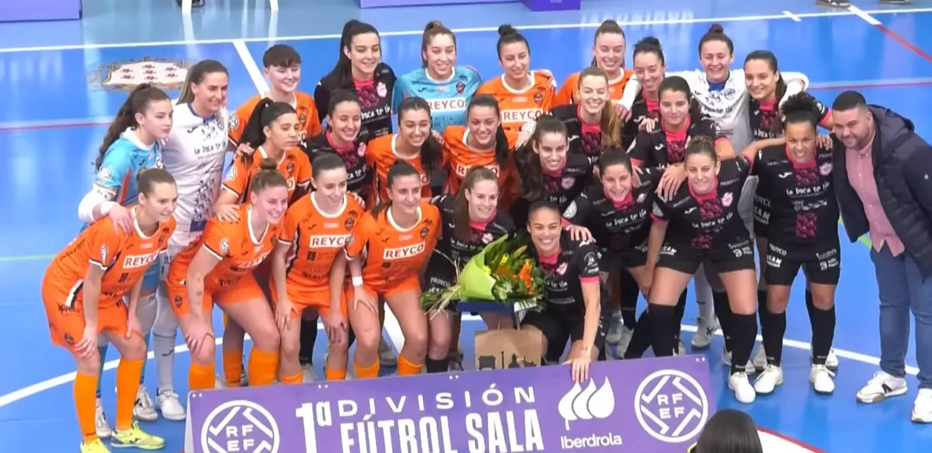 El LBTL Futsal Alcantarilla homenajea a la leyenda 'Peque' con una goleada balsámica