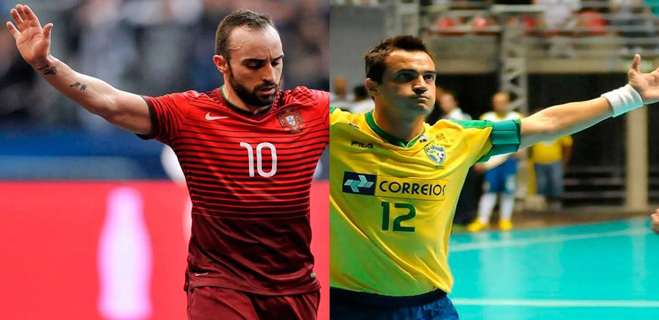 Top 3 de los mejores jugadores en la historia del fútbol sala