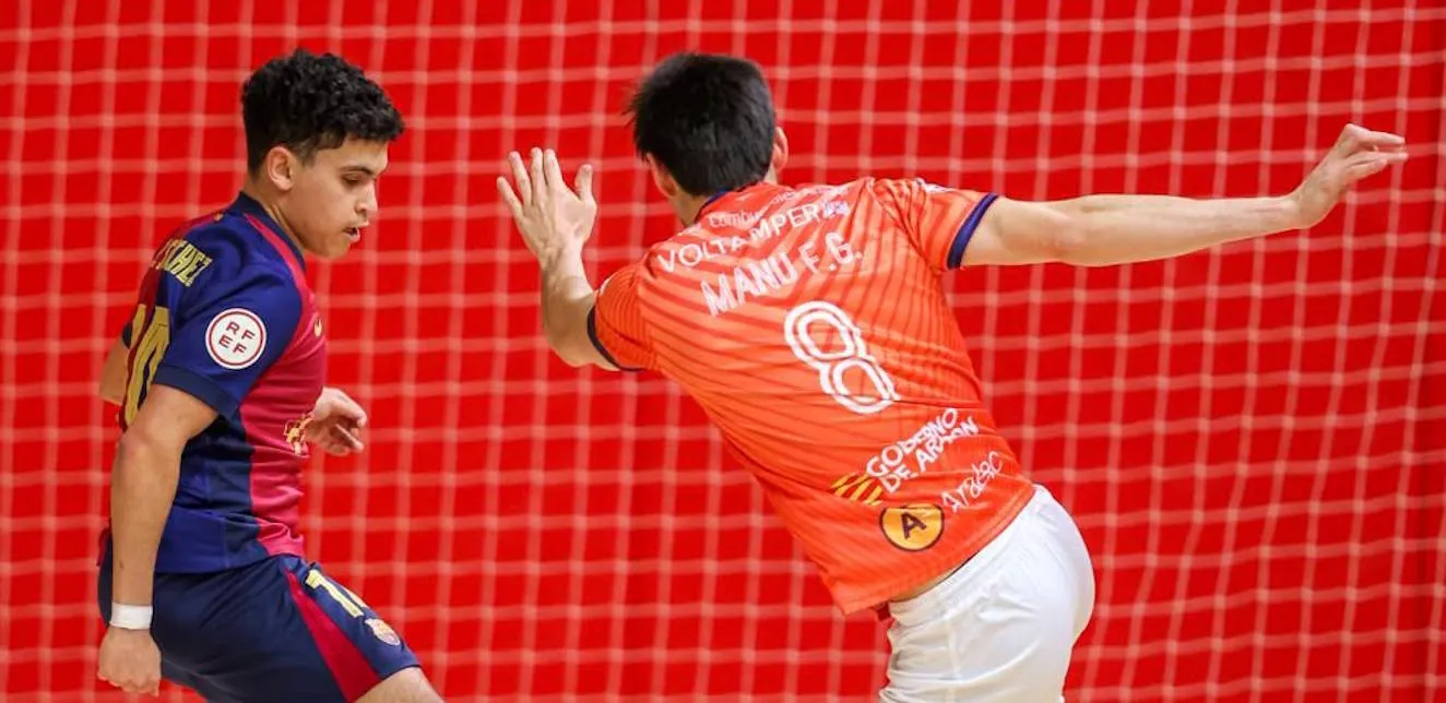 El Entrerríos Zaragoza pierde frente al Barça Atlètic
