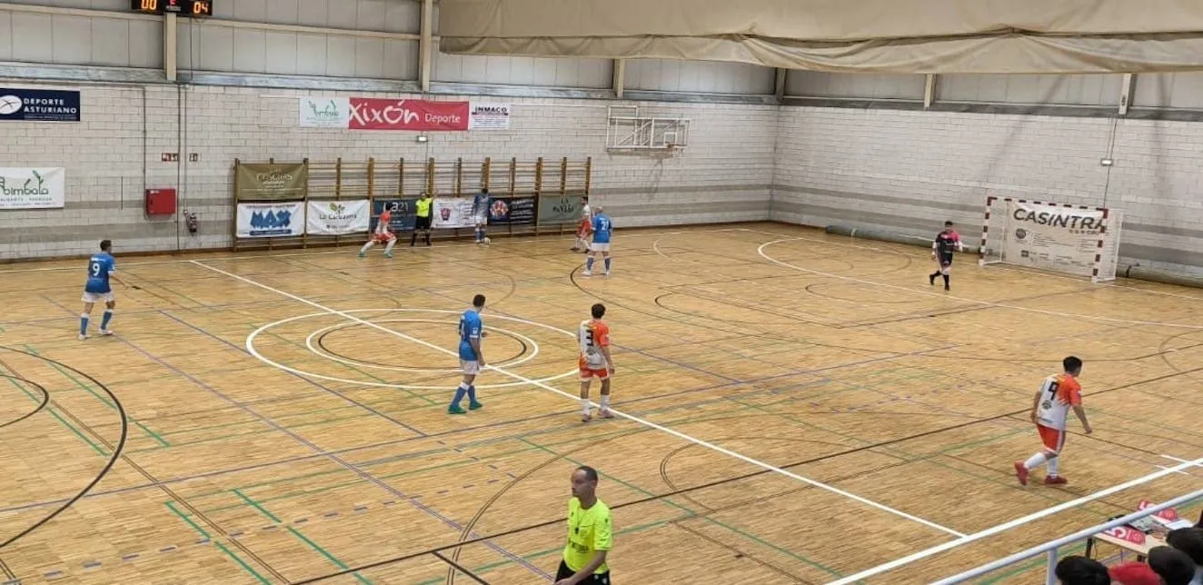 Derrota del Gijón Playas La Bimbala Fútbol Sala ante Avilés Sports