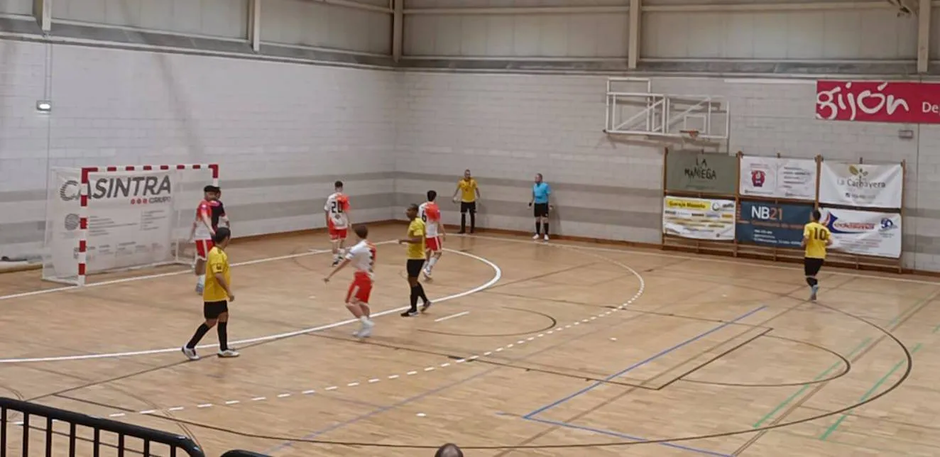 Victoria agónica del Gijón Playas "B" sobre el Garfil Atlético Lugones