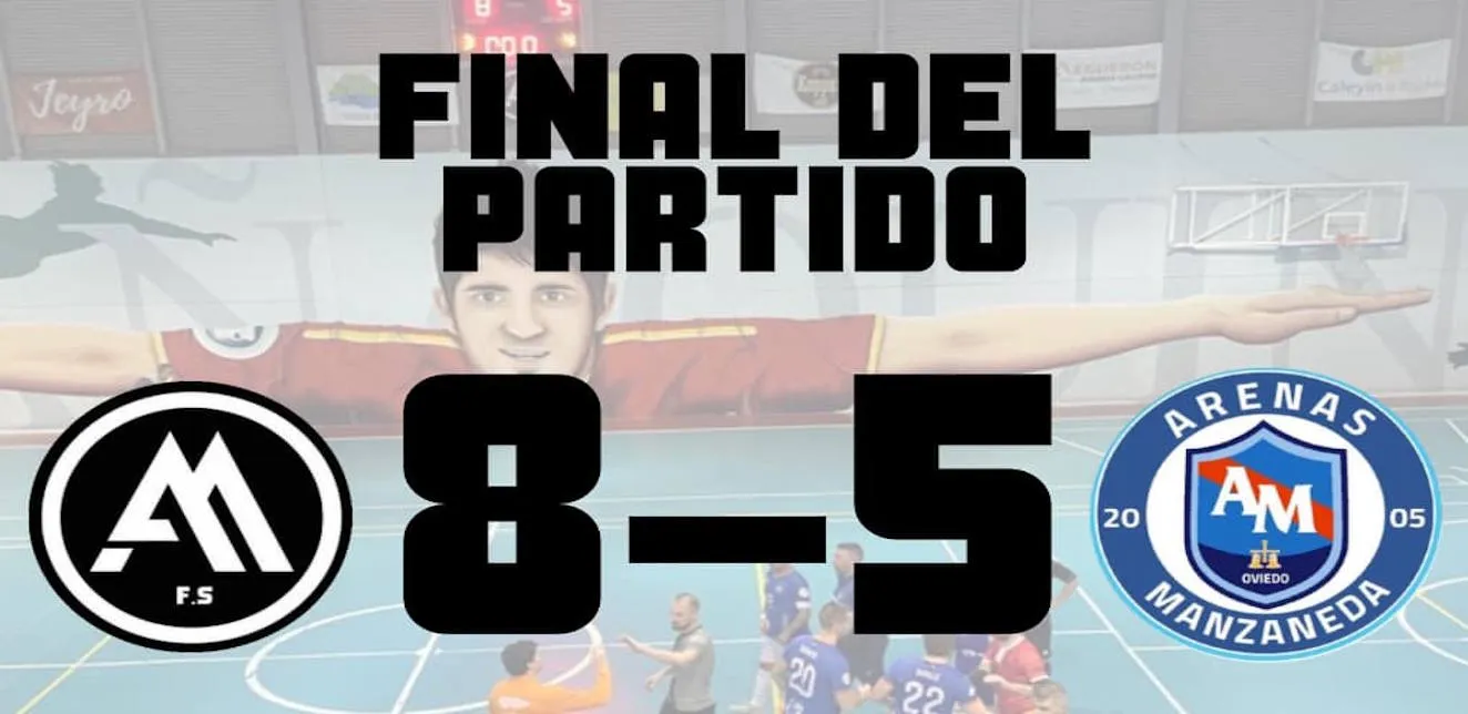 Una impresionante segunda parte del Alto Aller F.S. le da la vuelta a un 0-4 al Arenas de Manzaneda