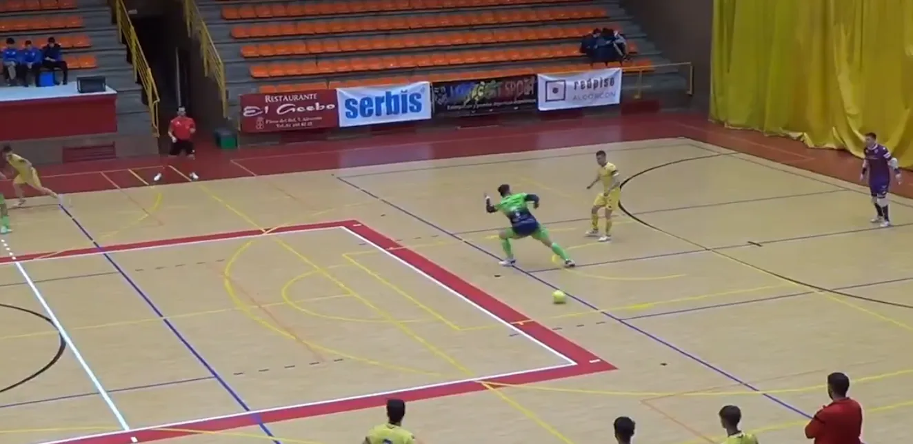 Megaandamios Ciudad de Torrejón se impone al A.D. Alcorcón F.S. en un festival de goles (4-7)
