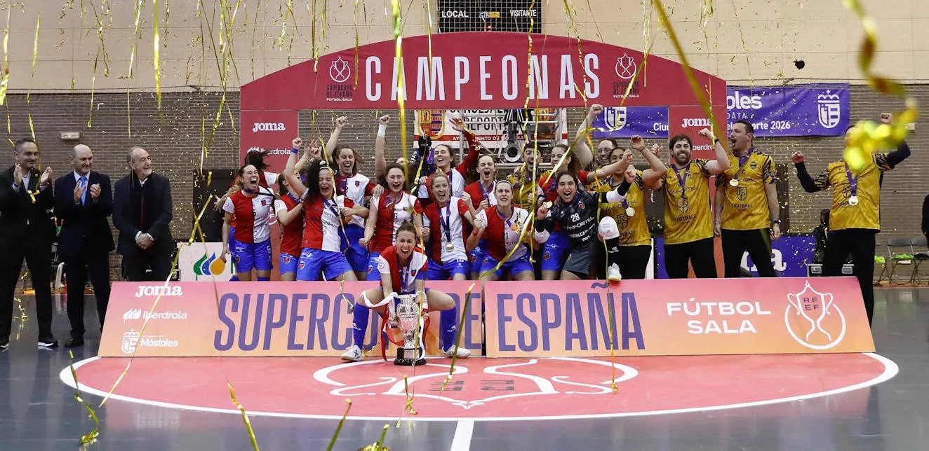 El Futsi Atlético Navalcarnero conquista su octava Supercopa y abre una nueva era