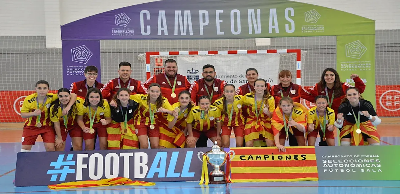 Cataluña se alza con el Campeonato de España Sub-14 femenino