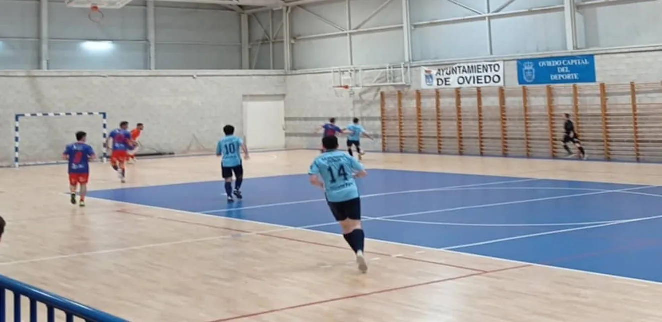 Txamón Oviedo F.S. y El Franco F.S. empatan en un emocionante encuentro