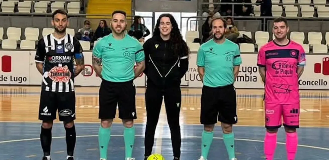 Un gol en los compases finales da la victoria al Ribeira F.S. ante el Racing de Mieres F.S.