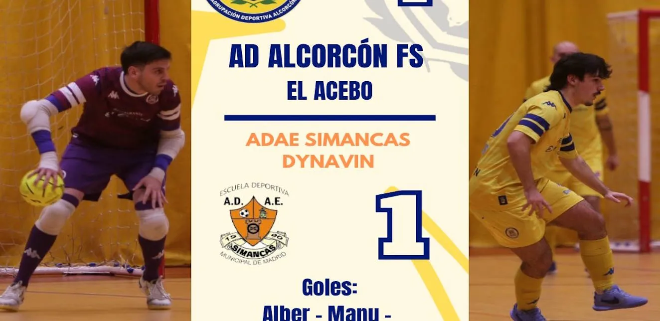 Victoria de oficio de la AD Alcorcón FS en San Blas