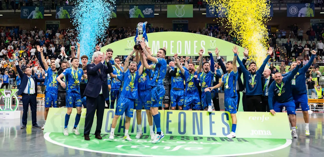 El Servigroup Peñíscola desafía lo imposible y conquista su primera Copa de España