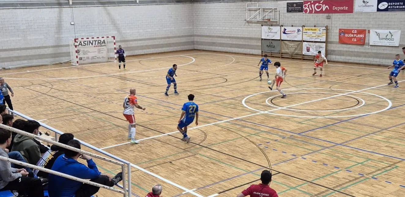 Victoria agónica para los Lugones Rangers frente a Gijón Playas La Bimbala FS (4-3)