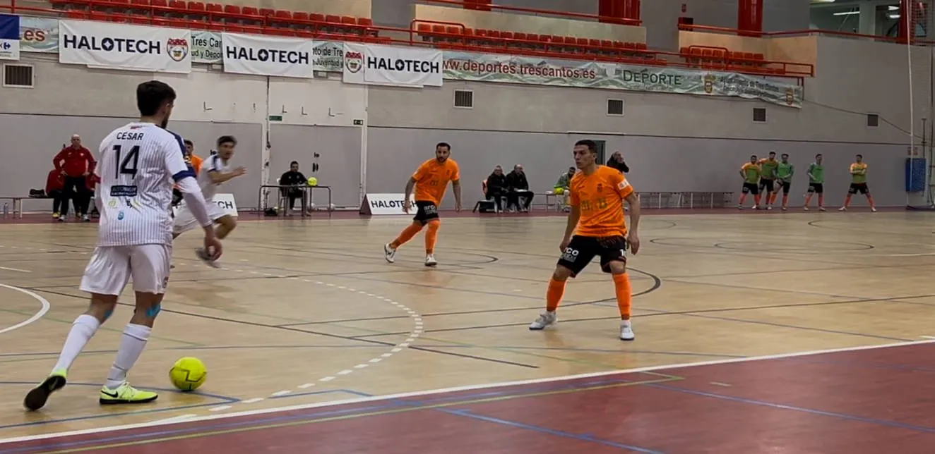 El MRB-FS Móstoles sufre su primera derrota ante un sólido Unión Tres Cantos FS