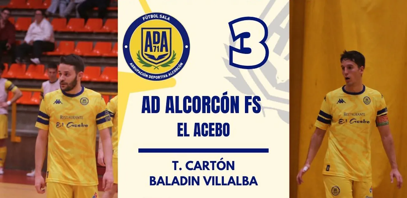 La A.D. Alcorcón F.S. suma un punto en Villalba