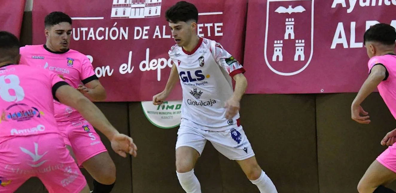 Rober renueva con el Albacete Fútbol Sala hasta 2026.