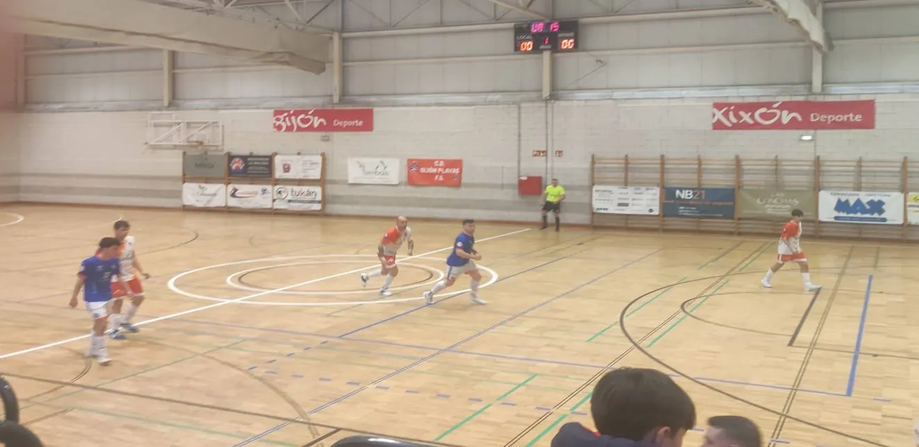 Gijón Playas La Bimbala FS y Arenas de Manzaneda se baten en un 3-4 vibrante