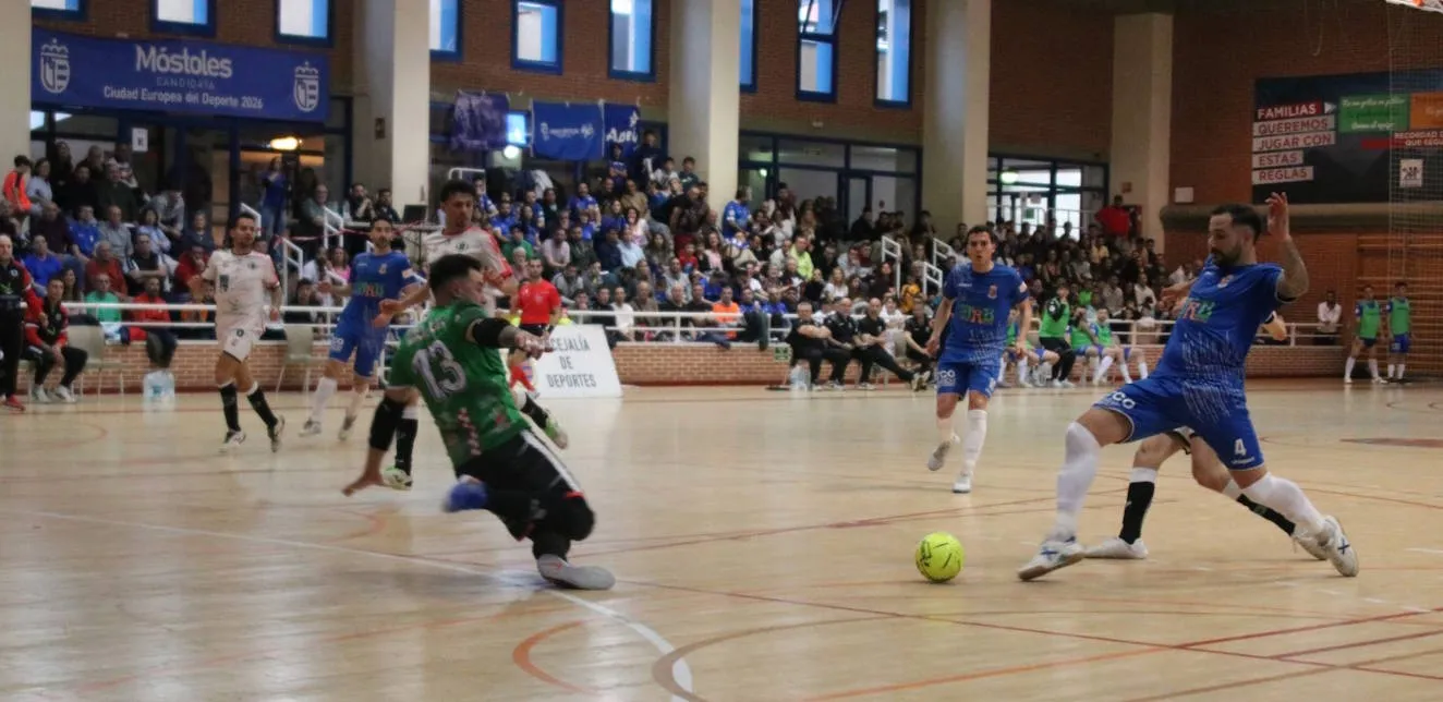 La A.D. Alcorcón F.S. recibe al reciente Campeón de Liga